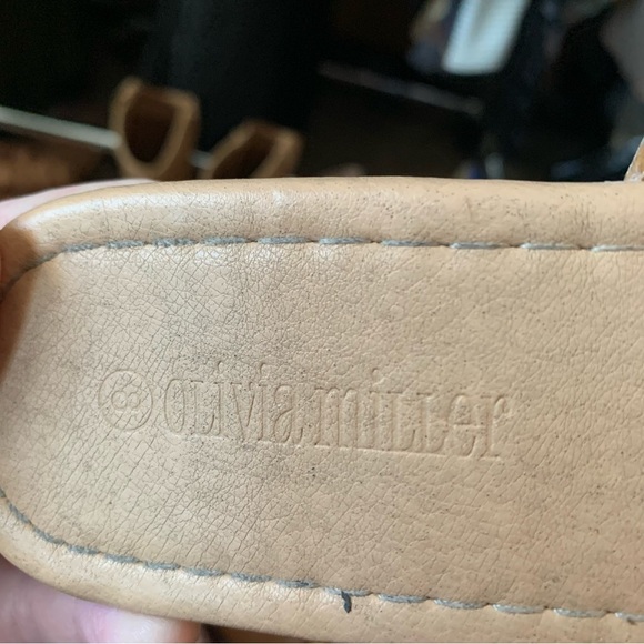 Silver Bejeweled Flip Flops, size 9 - Picture 6 of 8